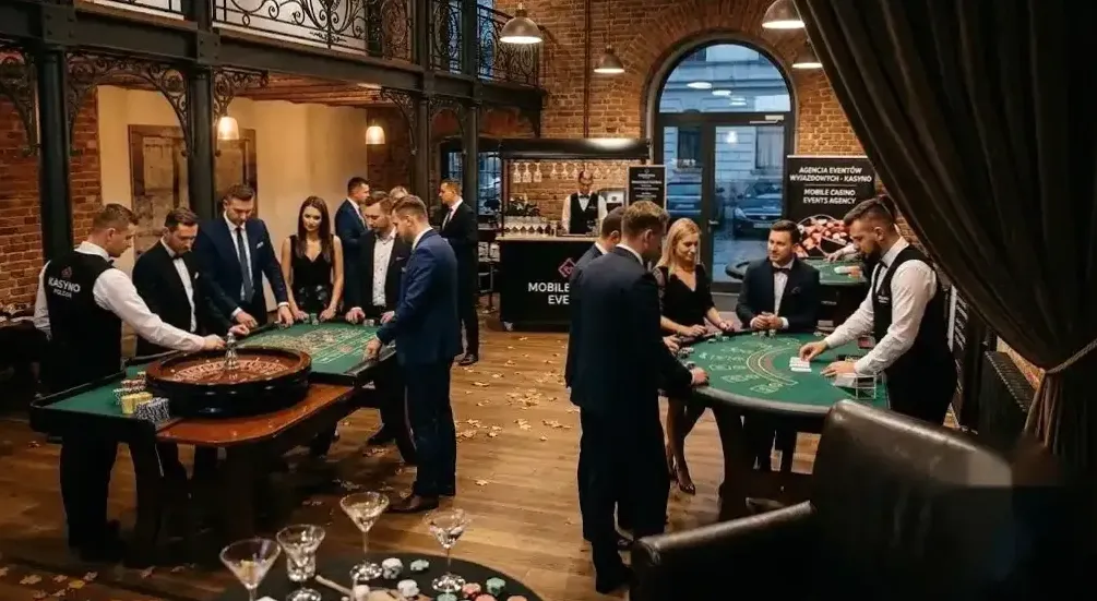 Finałowy stół turnieju pokerowego